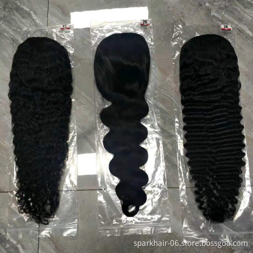 150% 180% Density HD Full Lace Human Hair Wigs For Black Women,Wholesale Brazilian Virgin Hair Transparent Lace Front Wig